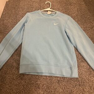 Nike Men's Sky Blue Crewneck Sweater